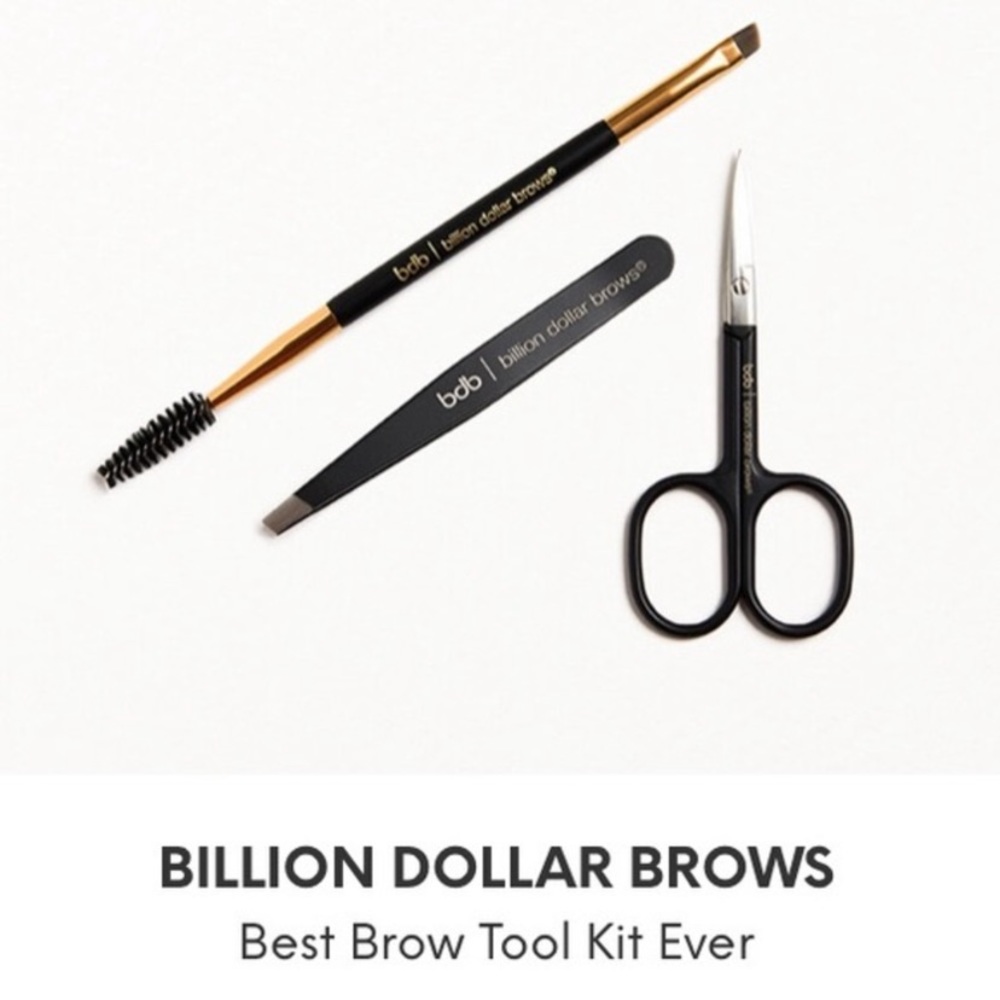 BILLION DOLLAR BROWS Eyebrow Tool Kit NIB - Picture 1 of 8